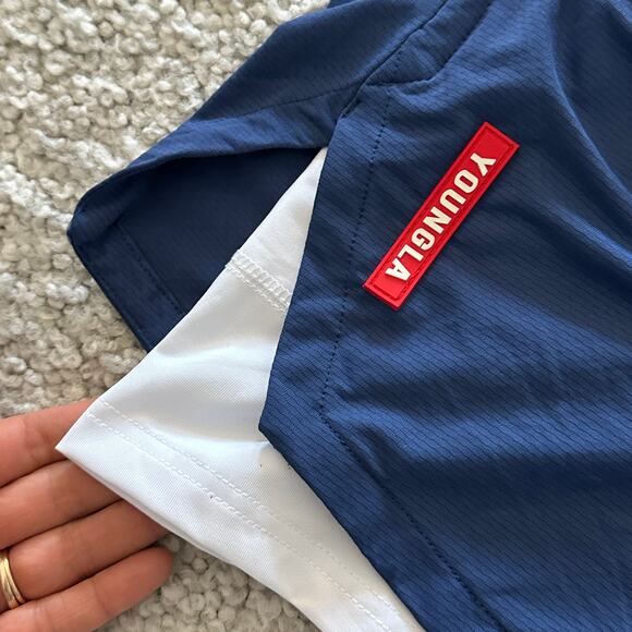 Men's YoungLA Compression Shorts L, NWT Blue - Picture 5 of 8